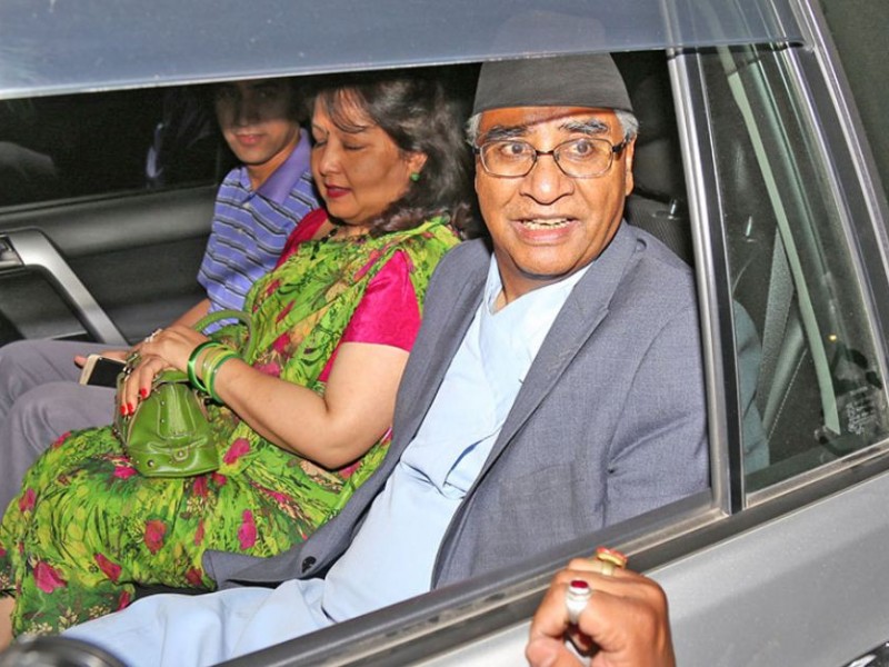 प्रधानमन्त्री देउवा सरकारी निवास बालुवाटारमा